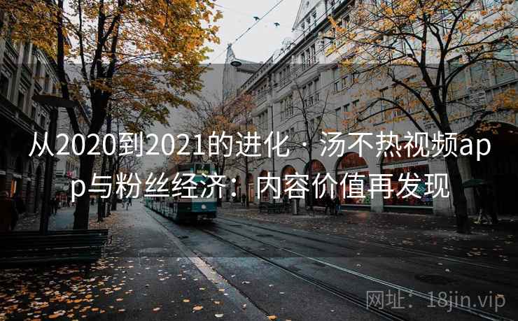 从2020到2021的进化 · 汤不热视频app与粉丝经济：内容价值再发现