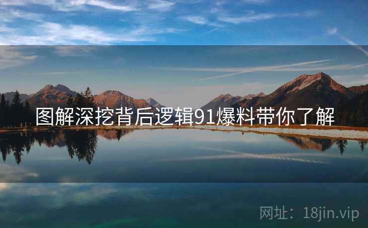 图解深挖背后逻辑91爆料带你了解